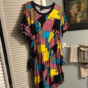 Disney Multicolor Patchwork Dress